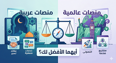 منصات العمل الحر: مقارنة بين منصات العمل الحر العربية والعالمية: أيهما الأفضل لك؟