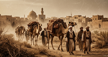 أسياد التجارة وأمناء الحضارة: التاريخ المشرق للتجار المسلمين الصالحين